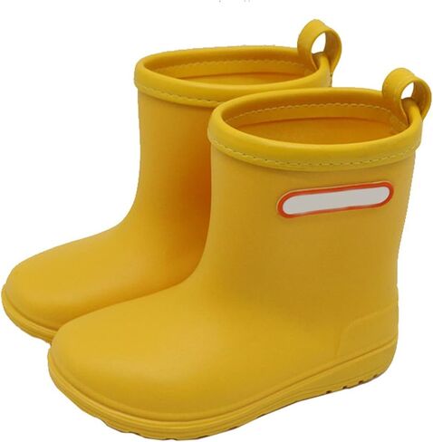 IWIHMIV Baby Rain Boot Infant Rain Boots Boys' Boots Toddler Kids Baby Boys Girls Cartoon Waterproof Rain Non Slip Rain Boots in Saudi Arabia