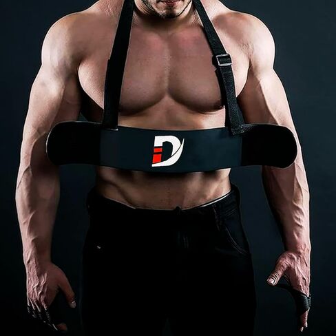 جهاز ديفاي لرفع الأثقال لدعم عضلات العضلة ذات الرأسين والعضلة ثلاثية الرؤوس - معدات مثالية لتمرين الذراع مع ألومنيوم سميك وبطانة متقدمة من النيوبرين - معدات تمرين لرفع الأثقال in Kuwait