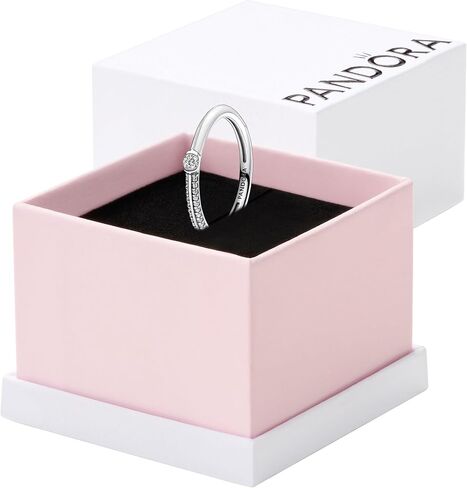 Pandora ME Pav & White Dual Ring, size 54, With Gift Box in Saudi Arabia