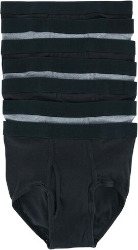 Hanes Men's Comfort Tagless Briefs (7 Pack), Medium, Black in Saudi Arabia