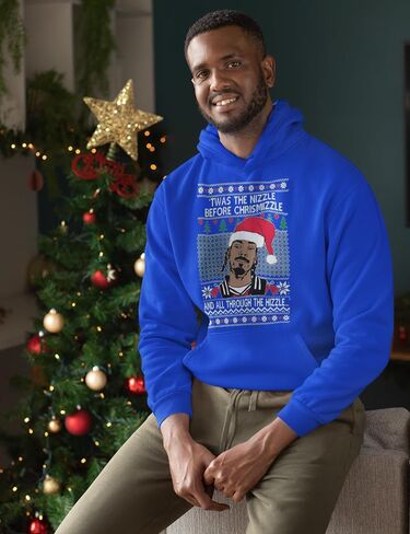 سترة عيد الميلاد القبيحة من ALLNTRENDS TWAS The Nizzle Before Chrismizzle للبالغين in Saudi Arabia