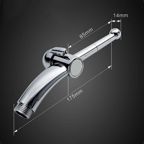 Handheld Bidet Sprayer for Toilet, Portable Baby Cloth Diaper Sprayer, Adjustable Water Pressure Control, with Hose Feminine Wash(Green) in Saudi Arabia