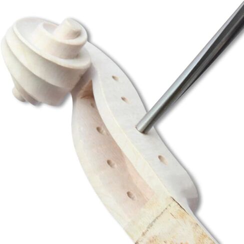 yinfente أداة صنع أدوات الإصلاح 4/4 Cello Peg Hole Reamer الفولاذ عالي السرعة (أداة التشيلو) in Saudi Arabia