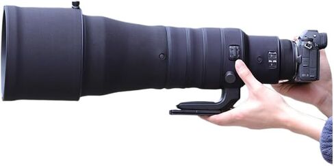 CHASING BIRDS Camouflage Waterproof Lens Coat for Nikon Z 600mm f/4 TC VR S Rainproof Lens Protective Cover (Classic Black, with 1.4X and 2.0X TC) in Kuwait