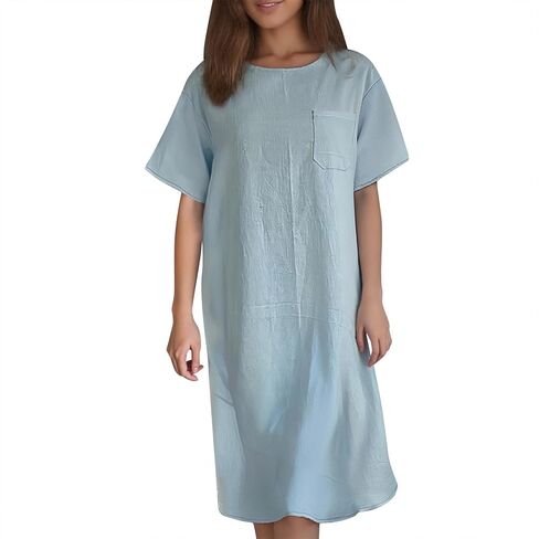 Women's New Casual Loose and Long Dress for Women Dressed Woman in Saudi Arabia