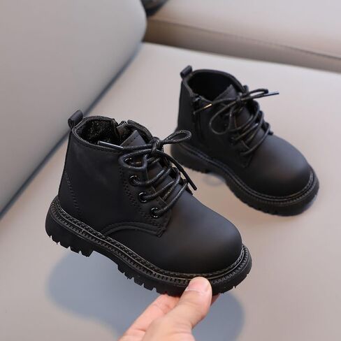IWIHMIV Winter Boots Kids Toddler Ankle Boots Girls Ankle Booties Boots for Boys Girls Round Toe Boots Toddle Casual Shoes in Saudi Arabia