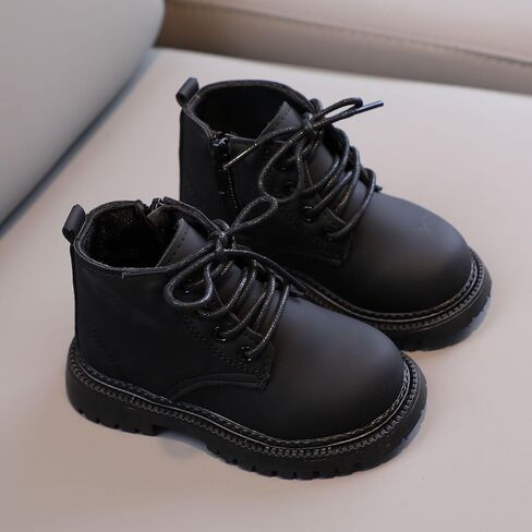 IWIHMIV Winter Boots Kids Toddler Ankle Boots Girls Ankle Booties Boots for Boys Girls Round Toe Boots Toddle Casual Shoes in Saudi Arabia