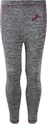 Mark Todd Childrens/Kids Toddy Leggings (8-9 سنوات) (Gray Melange/Purple) in Saudi Arabia