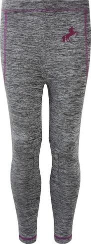 Mark Todd Childrens/Kids Toddy Leggings (8-9 سنوات) (Gray Melange/Purple) in Saudi Arabia