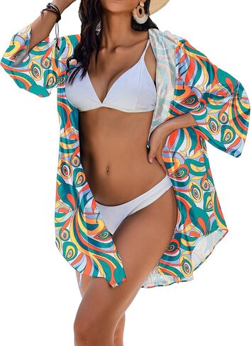 AI'MAGE Women's Beach Cover Up Shirt Bathing Suit Coverups in Saudi Arabia
