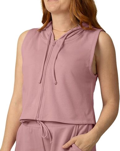 Kindred Bravely Women’s French Terry Sleeveless Nursing Hoodie | Breastfeeding & Pumping Sweatshirt in Saudi Arabia