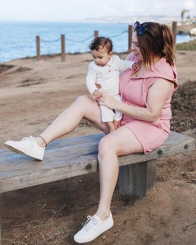 Kindred Bravely Women’s French Terry Sleeveless Nursing Hoodie | Breastfeeding & Pumping Sweatshirt in Saudi Arabia