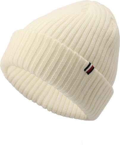 Tommy Hilfiger Women's Rib Cuff Hat, Primary Red in Saudi Arabia