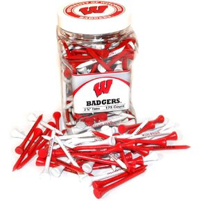 Team Golf NCAA 2-3/4" Golf Tees, 175 Pack, Regulation Size, Multi Team Colors