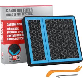 Upgraded CF12157 Cabin Air Filter with Nutshell Activated Carbon Compatible with Toyota Prius 2016-2024,Camry 18-24,Avalon /Rav4 2019-2023;Lexus Rx350 16-24,Rx450H 2016-2022.
