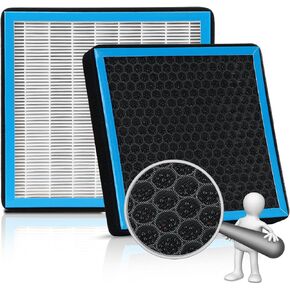 P3502WS (CF10285) Cabin Air Filter HEPA Air Conditioner with Activated Carbon Replacement Cabin Air Filter Compatible with LEXUS ES350 2007-2018，TOYOTA 4RUNNER 2010-2023，TOYOTA CAMRY 2007-2017