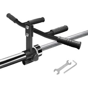 T Bar Row Handle Landmine Attachment, New Upgrade Steel Landmine Handle fits 1“ Standard or 2" Olympic Barbell - Sturdy Connection Design, Easy to Install, 300 lbs Weight Capacity