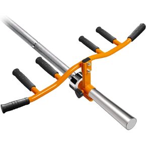 T Bar Row Handle Landmine Attachment, New Upgrade Steel Landmine Handle fits 1“ Standard or 2" Olympic Barbell - Sturdy Connection Design, Easy to Install, 300 lbs Weight Capacity