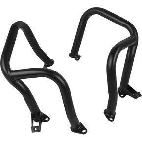 Worldmotop Motorcycle Crash Bar Highway Engine Guard Protector Compatible with Honda Goldwing 1800 GL1800 2001-2016 GL1800A 2001-2005 (front, black)