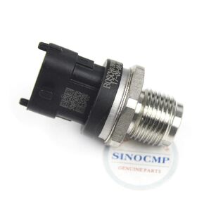 SINOCMP 20973777 VOE20973777 Fuel Oil Pressure Sensor for Komatsu PC200-8 PC240-8 Excavator Parts