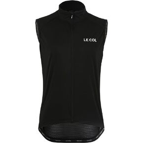 Men’s Sport Gilet II | Sleeveless Cycling Windbreaker Jacket | Wind Resistant, Splash Proof, Reflective | Black in Saudi Arabia