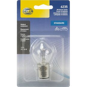 HELLA 6235SB Bulb 6235 12V 35/35W Ba20D B11 S2 Sb, Multi