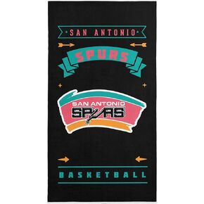 Northwest NBA San Antonio Spurs Beach Towel, 30" x 60", Hardwood Classics