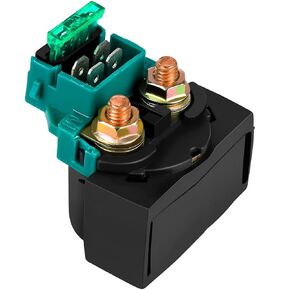 Starter Solenoid Relay Compatible with Kawasaki Bayou 220 250 Ninja 1000 600 for Honda Shadow 600 CB750 CB400 CB650 CB900 CRF150 CRF 230 Goldwing GL1000 GL1100 GL1200 GL1500 Shadow 1100 500 600 700