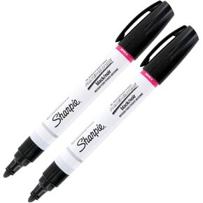 Sharpie Oil-Based Paint Marker, Medium Point, Black (SRP 35549) (2-Pack)