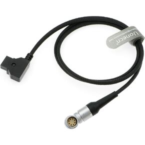 Right Angle 8 Pin Female to D-tap Flexible Power Cable for Arri Alexa Mini Camera