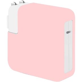 35W Soft Silicone Charger Protector Case Cover for MacBook 2023 Air 15 A2941 Air 13 inch 2022 M2 A2681 2020 M1 A2337 A2179 30W Power Adapter Cover for MacBook Air 13" A1932 2018 2019, Black