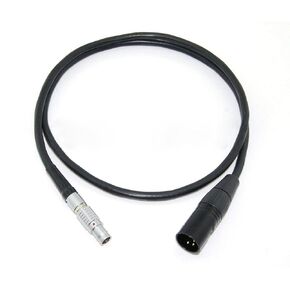 4 Pin XLR Male to 1B 6 Pin Female Power Cable for Red Epic and Scarlet Cameras
