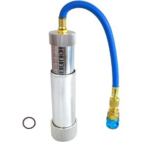 TIKSCIENCE R1234yf Compressor Oil Dye Injector with A R134a Quick Coupler and Low R1234yf Quick Coupler