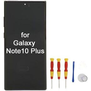ciciglow OLED Screen Replacement for Galaxy Note 10 Plus, Touch Screen Digitizer Assembly with Disassembly Tool, Reliable Quality, Smartphone Screen Replacement