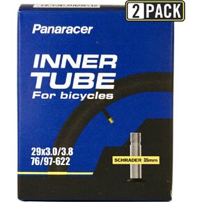 Panaracer Bicycle Tube, Schrader Valve, many different sizes, 35-48-60 mm valves, single or two pack
