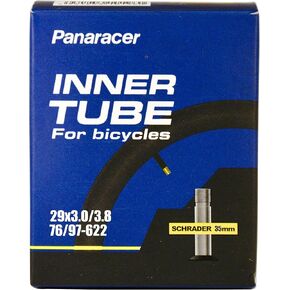 Panaracer Bicycle Tube, Schrader Valve, many different sizes, 35-48-60 mm valves, single or two pack