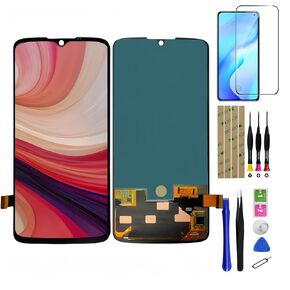 Screen Replacement for Motorola Moto Z4 XT1980 XT1980-3 XT1980-4 LCD Display AMOLED Touch Screen Digitizer Glass Full Assembly with Repair Tools