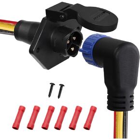 Trolling Motor Plug and Receptacle,12V/24V/36V/48V Trolling Motor Plug in Kuwait