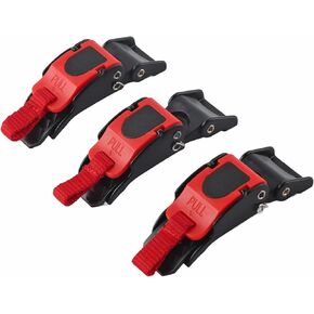GOTOTOP Motorcycle Helmet Quick Release Buckle Kit 3X Motorcycle Helmet Speed Clip Quick Release Chin Strap Button Pull Buckle Bike Motorcycle Helmet Buckle 2.76 X 0.87 X 0.55