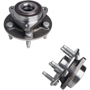 513282 Front/Rear Wheel Bearing Hub Assembly 2-Pack for Cadillac CTS/AWD XTS 2008-2019, Chevy Camaro LS LT SS, Impala 2018 2019, 5 Lug w/ABS