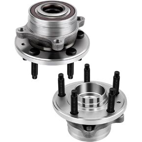 ECCPP Replacement For Wheel Bearing Hub 512460 X2 Hub Bearing Assembly Hub Assemblies Front Rear Axle 5 Lugs For Ford Explorer/For Ford Police Interceptor Utility