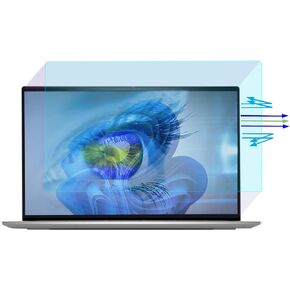 2 Pack Anti Blue Light Screen Protector for Dell Inspiron 16 5620 5625 5630 16 inch (16:10) laptop, Blue Light, UV, Glare Blocking, Inspiron 16 (Eye Care) Screen Filter Film, Anti Fingerprint