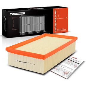 A-Premium Engine Air Filter Compatible with Audi A3, A3 Quattro, Q3, S3, TT Quattro & Volkswagen Arteon, Golf, GTI, Jetta, Tiguan, 2015-2023, Flexible Panel, Replace# 5Q0129620D