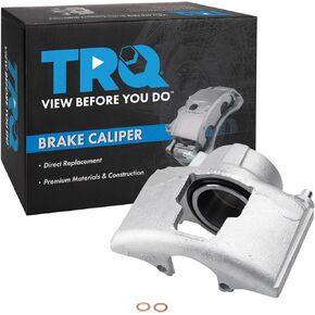 TRQ Front Left Brake Caliper w/Bracket Drivers Side Compatible with 2003-2006 Ford Expedition Lincoln Navigator