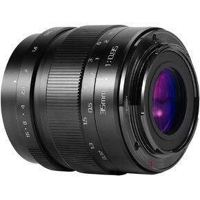 JINTU 35mm F/0.95 Manual Focus Prime Lens APS-C Lenses for Fujifilm XF-Mount Mirrorless Cameras X-T5 X-T4 X-T30 II X-S10 X-T200 X-T30 X-H1 X-H2 X-T3 X-T100 XT4, XT50