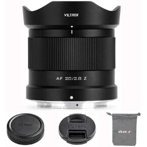 VILTROX AF 20mm f2.8 FE Full Frame Lens for Nikon Z Mount Camera,Wide Angle Auto Focus Lens for Nikon Z8 Z9 Z6 Z7 Z6 II Z7 II Z5 Z5 II