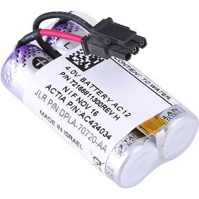ikasus LR046049 Telematics Battery Compatible for 2014-2017 Rover Evoque 2015 Range Rover Sport 2017 Discovery LR112188 Remote Control Battery LR089861 LR132077 Item Vin Related