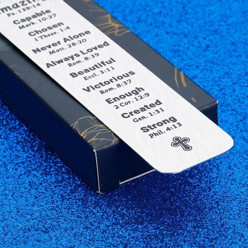 Inspirational Christian Gifts for Women Men Religious Bible Bookmarks for Him Her Teens Boys Girls Baptism Confirmed Gifts Christmas Stocking Stuffers for Daughter Son Birthday Graduation Gifts 2024 in Saudi Arabia
