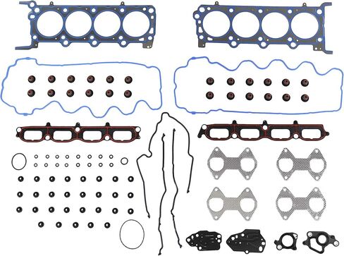 DNJ HGS4174 MLS Cylinder Head Gasket Set/for 2007-2014 / Ford, Lincoln/Expedition, F-150, F-250 Super Duty, F-350 Super Duty, Mark LT, Navigator / 5.4L / SOHC / V8 / 24V / 330cid / VIN 5, VIN V in Saudi Arabia