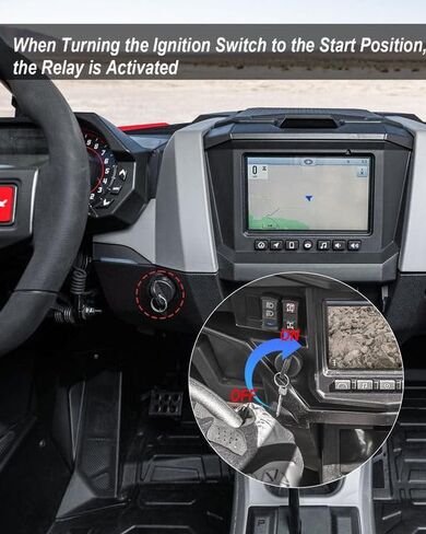 مفتاح مفتاح الإشعال وترحيل الملف اللولبي المبتدئين لـ Polaris Ranger RZR Sportsman 300 325 400 425 450 500 550 570 600 700 800 850 900 1000 4 ، XP ، X2 ، CREW ، EV ، HD ، S Respion 4011002 4012165 4012001 in Saudi Arabia